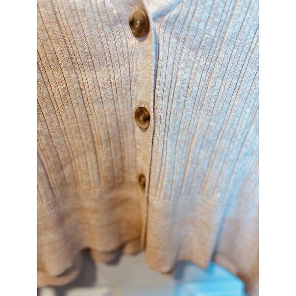 Eberjey Women’s Infinite Sweater Rib Cardigan Size Large Peach Lounge Comfort - Picture 5 of 10